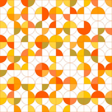circles.abstract geometrik background.vector seamless modeli