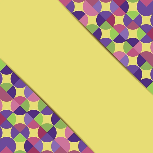 Abstracte geometrische background.abstract achtergrond met circles.c — Stockvector