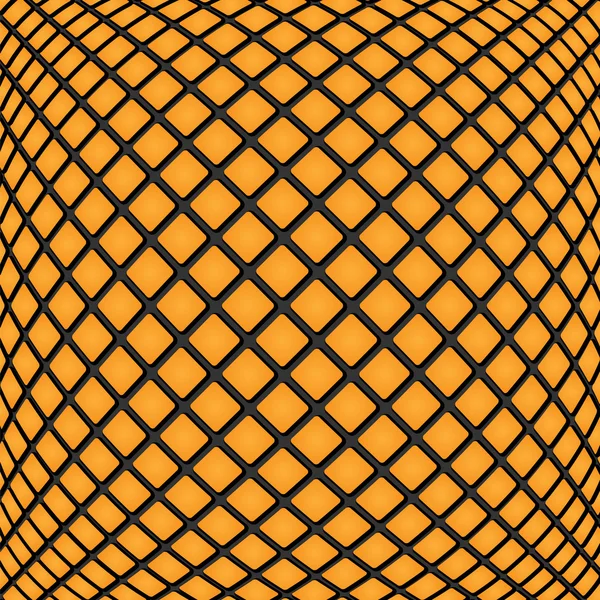 オレンジ色の rectangles.mosaic の抽象的な幾何学的な background.design — ストックベクタ