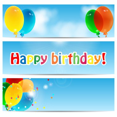 tatil backgrounds.design birthday.balloons s için bir dizi