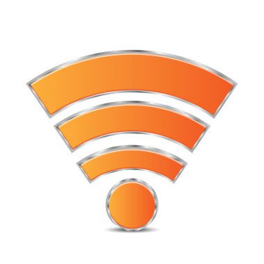 Beyaz arka plan üzerinde izole sembol ses