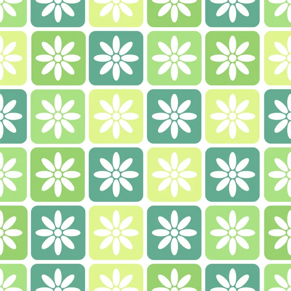 Abstrato padrão floral sem costura — Vetor de Stock