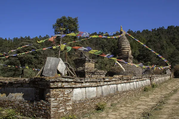 Die Stupa — Stockfoto