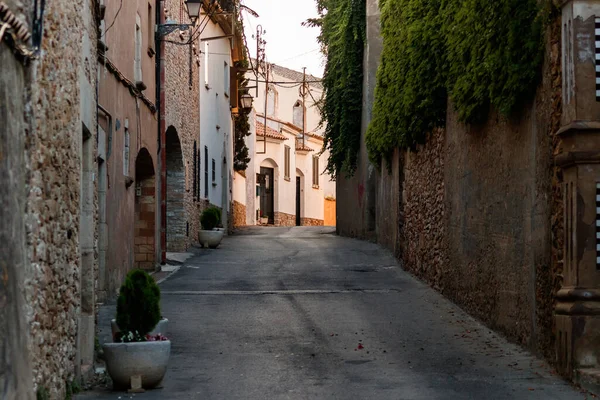 Straße Begur Stadt Der Costa Brava — Stockfoto