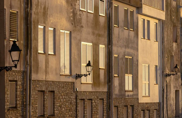 Fassade Eines Hauses Katalanischen Dorf Begur Der Costa Brava Bei — Stockfoto