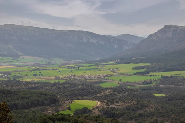 Kuartango Údolí Severním Španělsku Hory — Stock fotografie