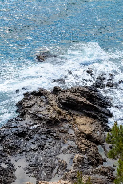 Felsküste Der Costa Brava Nordspanien — Stockfoto