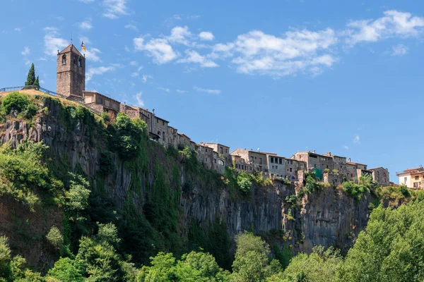 Castellfollit Roca Auf Dem Berg Girona Norden Kataloniens — Stockfoto