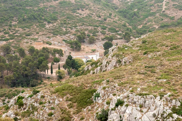 Hermitage Een Vallei Aan Spaanse Costa Brava — Stockfoto