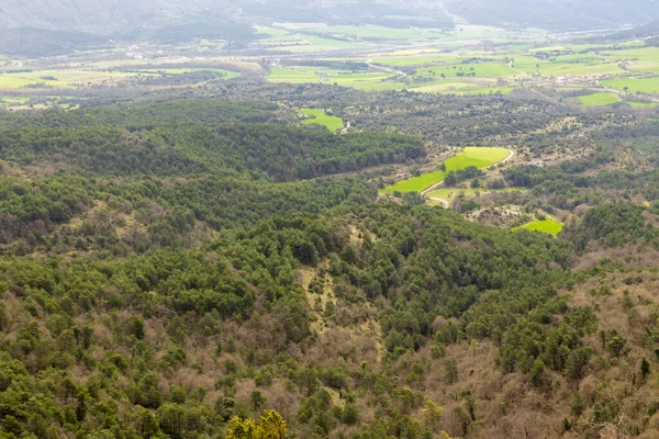 Valley Cuartango Alava North Spain Cloudy Day — Stock fotografie