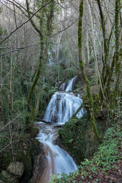 Cachoeira Altube Província Alava Norte Espanha — Fotografia de Stock