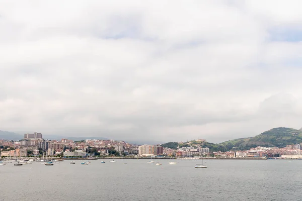 Nervions Mynning Getxo Nära Bilbao Baskien — Stockfoto