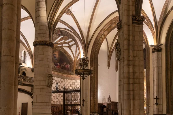 Intérieur Une Église Nord Espagne Dans Ville Vitoria — Photo