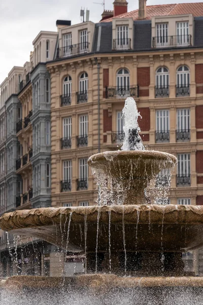 Fontaine Bilbao Dans Nord Espagne Pays Basque — Photo