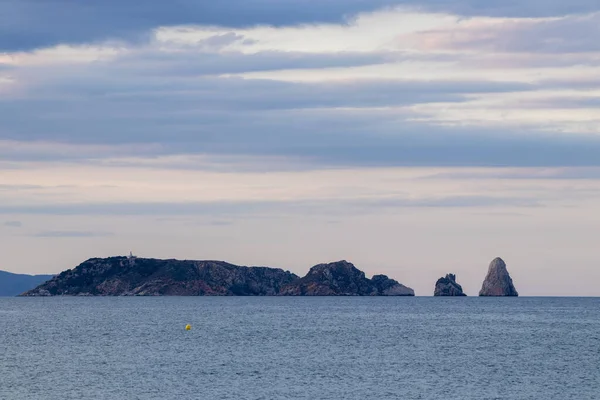 Medas Wyspy Costa Brava Północnej Hiszpanii — Zdjęcie stockowe
