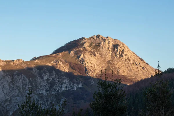 Picos Rochosos Das Montanhas Urkiola País Basco — Fotografia de Stock