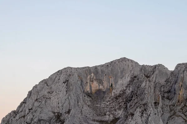 Crinale Del Monte Anboto Nel Parco Naturale Dell Urkiola Nei — Foto Stock