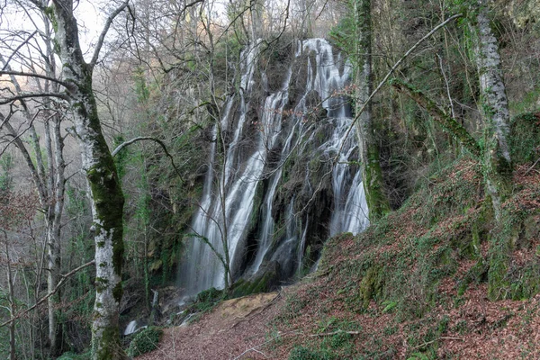 Cascata Altube Provincia Alava Nel Nord Della Spagna — Foto Stock