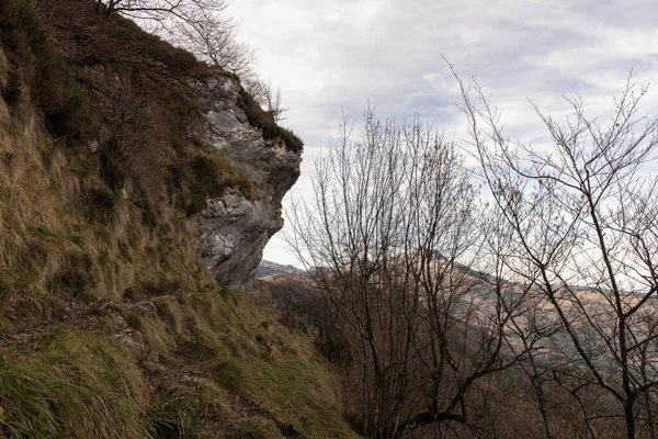 Atxuri Pas Uitlopers Van Gorbea Berg Het Baskenland — Stockfoto