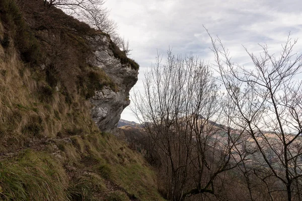 Atxuri Průsmyk Podhůří Hory Gorbea Baskicku — Stock fotografie