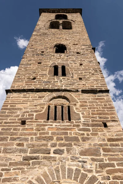 Medieval Tower Town Oto Spanish Pyrenees — Stok fotoğraf