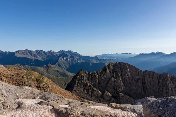 Schöne Landschaft Den Französischen Pyrenäen Sarradets Bei Gavarnie — Stockfoto