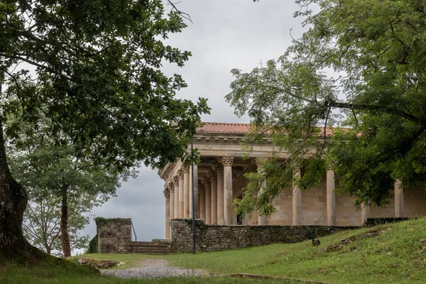 Hermitage Resembles Parthenon City Las Fraguas Northern Spain — ストック写真