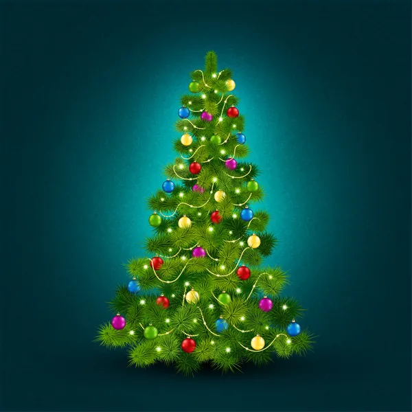 Christmas tree — Stock Illustration Christmas tree Vector Graphics