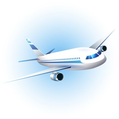 Iillustration of the airplane
