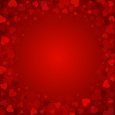 arka plan kırmızı Kalpler