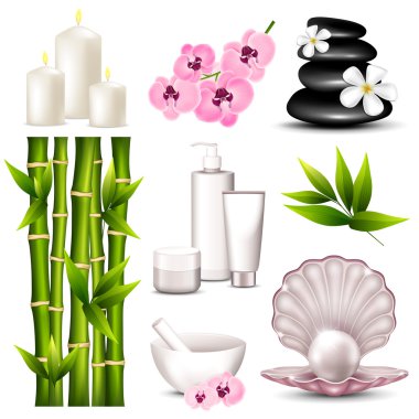 spa simgeleri kümesi
