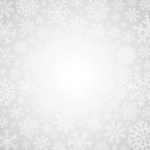 Winter white background — Stock Vector