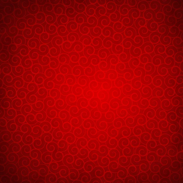 Beau fond rouge avec un motif — Image vectorielle