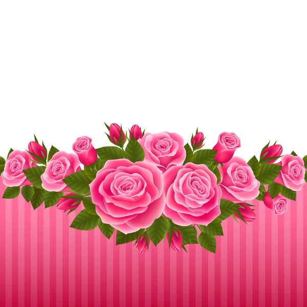 Rosas. — Vector de stock