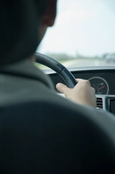 Hoge snelheid rijden (Nissan) — Stockfoto