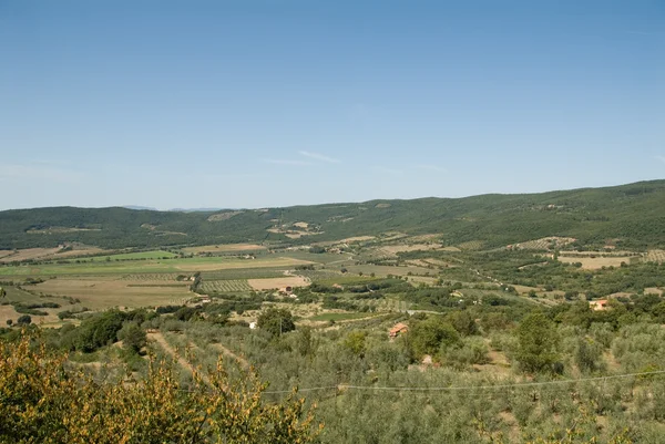 Toscana, İtalya. mükemmel görünüm — Stok fotoğraf