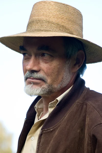 Man in hat — Stock Photo, Image