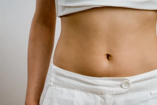Female stomach — Stock Photo, Image
