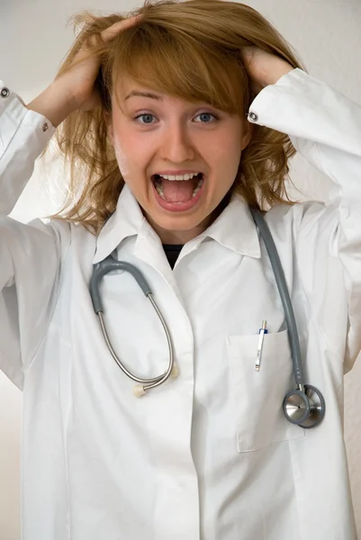 Gekke dokter — Stockfoto