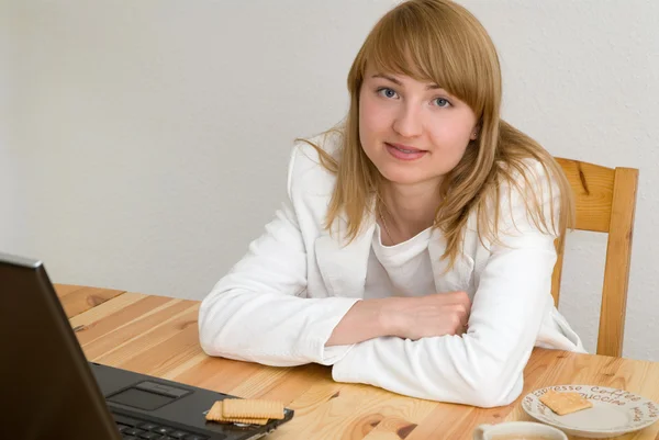 Coffee at work — Stock Photo, Image