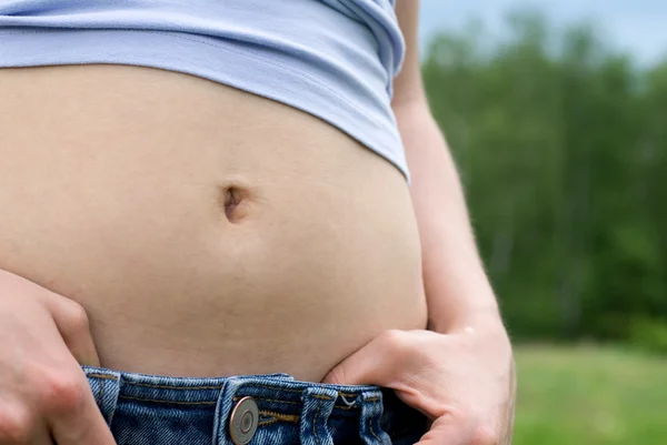Belly — Stock Photo, Image