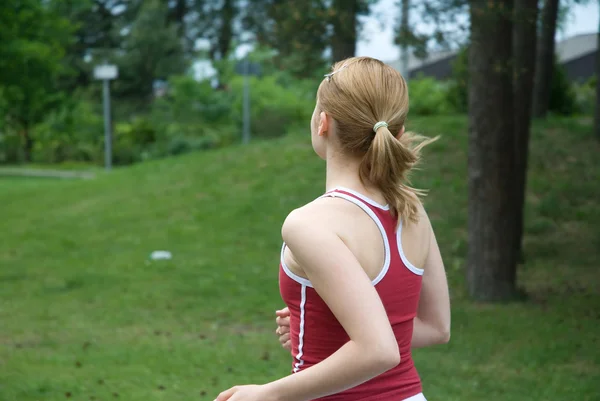 Menina do esporte — Fotografia de Stock