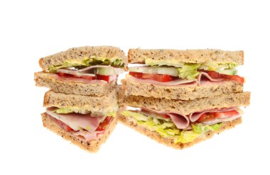 jambon salata sandviç