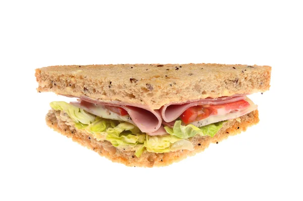 Sandwich de ensalada de jamón — Foto de Stock