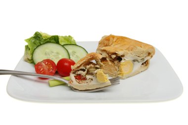 yumurta ve sebze pie