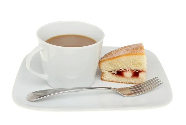 Café y pastel — Foto de Stock