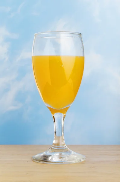 Juice against sky — Stock Photo, Image