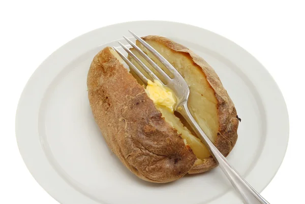 Gebakken aardappel — Stockfoto