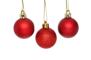 Kırmızı Noel mücevherleri