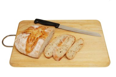 rustik ekmek tahtası